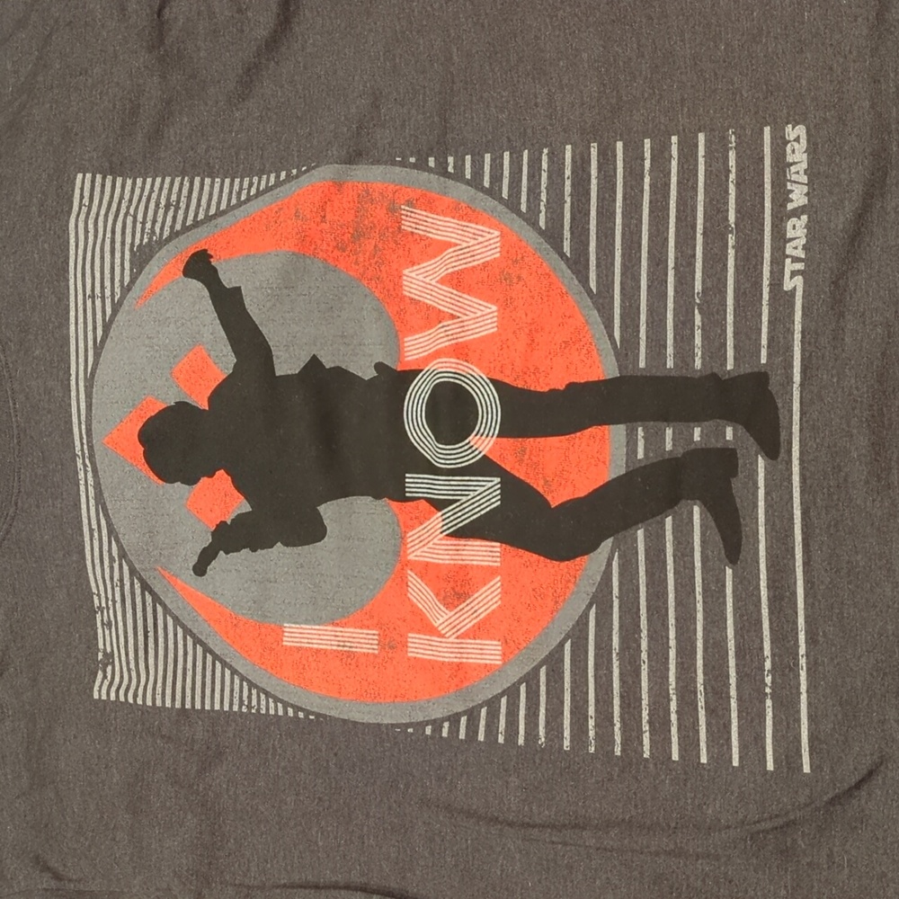 Han Solo Men's "I KNOW" Star Wars Disney park tee shirt size 2XL